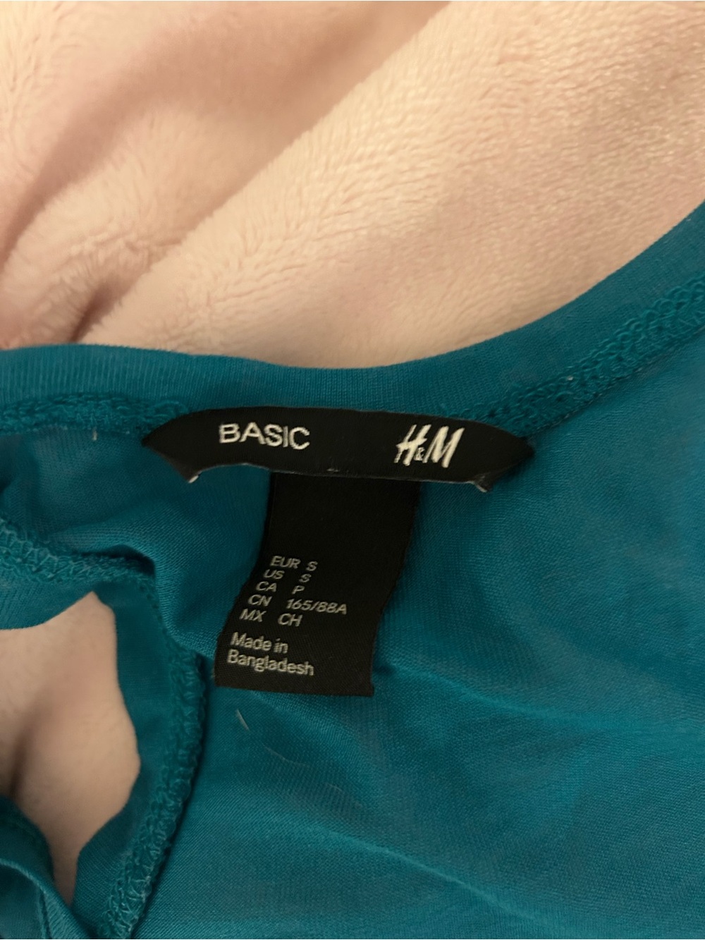 H&M Teal Racerback Tank Top - Picture 2 of 2